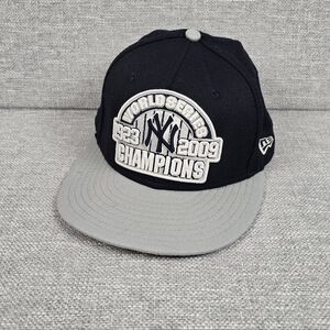 New Era 59Fifty New York Yankees 1923-2009 World Series Fitted Hat Sz 7 1/8